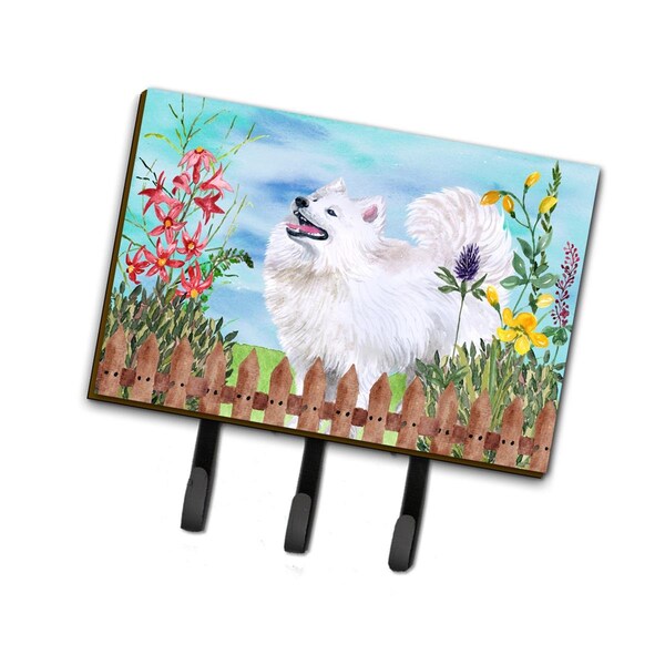Jensendistributionservices Samoyed Spring Leash or Key Holder MI1717246 - main
